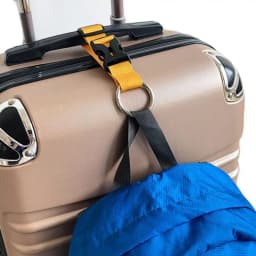 1Pcs Portable Luggage Strap Travel Jacket Gripper Adjustable Suitcases Belt for Carry On Bags Add Bag Handbag Clip Use To Carry