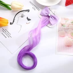 New Lovely Princess Gradient Snowflake Wig Hair Clips for Girls Hairpins Snowflake Hairgrip Barrettes Hair Accessories