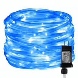 100/200/300 LED Rope String Lights Waterproof Copper Wire Tube Fairy Garland Christmas Light for Garden Yard Path Tree Decor