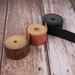 DIY Leather Crafts Straps Crocodile Pattern PU Leather Strips Crafts Accessories Belt Handle Crafts Making (2 Meters/Pieces)