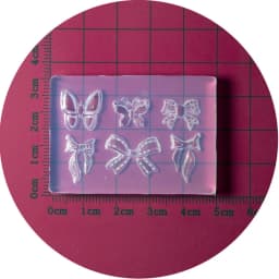 Butterfly Embossing Silicone Mold Nail Art Carving Mold Suitable for Diy Nail Art Decoration Supplies Nail Template Tool
