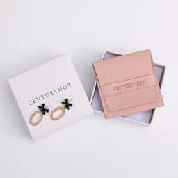 50-500pcsCustom Logo White Drawer Box Paper Cardboard Jewelry Box with Foam Inner Necklace Bracelet Ring Ring Earring Box