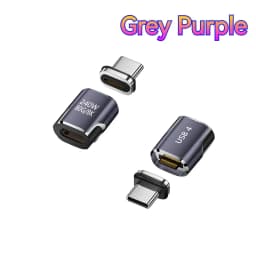 240W Magnetic USB Type C Adapter 80Gbps OTG 8K Video Fast Charging Converter for iPhone 17 16 15 14 13 Laptop Monitor Macbook