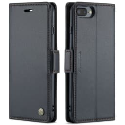 CaseMe Wallet Case for iPhone XS Max XR 8/7/6 Plus SE 2022 Magnetic Credit Card Holder Premium PU Leather Flip Case Cover
