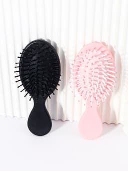 2pcs Multi-Color Mini Portable Air Cushion Hair Brush, Exfoliating Massage Air Cushion Comb Special for Real Hair Wigs