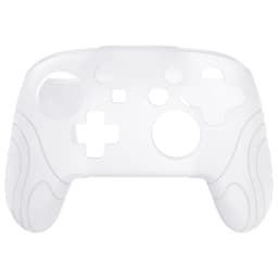 PlayVital Samurai Edition Ergonomic Silicone Skin Protective Case W/2 Thumb Grips for Nintendo Switch Pro Controller