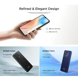 Global version DOOGEE N55 PRO Mobile Phone 6.56" 90Hz IPS Screen Telephone Portable 4GB+128GB 13MP 5150mAh Smartphone Android 14