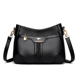 Genuine High Quality Soft Leather Women's Handbag Trend Designer Female Crossbody Bag Casual Shoulder Messenger Handbags 2024