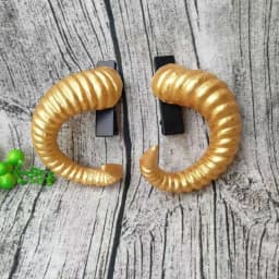 1 Pair Dark Lolita Headband Ram Horns Shape Hair Accessories Devil Horn Headband Photography Prop Black Gothic Style