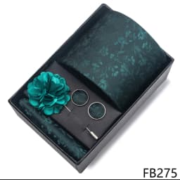 New Designer Blue Red Green Paisley Ties For Men Wedding Party Neck Tie Luxury Tie Pocket Square Cufllink Brooch Set