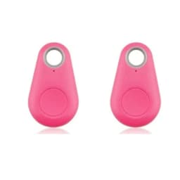 1/2pcs Mini Fashion Smart Dog Pets Bluetooth 4.0 GPS Tracker Anti-Lost Alarm Tag Wireless Child Bag Wallet Key Finder Locator