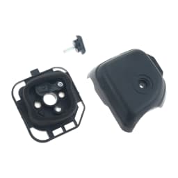 Plastic 32 Hedge Lawn Mower Grass Trimmer Air Filter 2-Stroke Engine Sponge Filter Lawn Mower Parts Garden Tools Black
