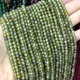 2 3 4MM Faceted Cubic Zirconia Rhinestone Multicolor Zircon Rondelle Spacer Loose Beads For Jewelry Making DIY Bracelet Necklace