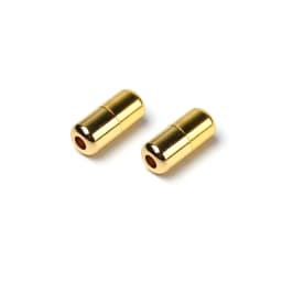 2 Pcs Aluminum Capsule Lock Accessories Elastic Laces Sneakers Shoelace Without Ties Buckle Decoration Lazy Shoestring Fastening