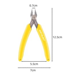 Universal Stainless Steel Pliers DIY Electronic Diagonal Side Cutting Nippers Wire Cable Cutter 3D Printer Parts Hand Tools