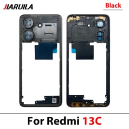 NEW Middle Frame Mid Housing Bezel Replacement parts For Xiaomi Redmi 13 13C 14C A5 Middle Frame