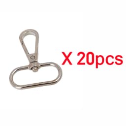 5-50pcs Metal Bag Strap Buckles 13-38mm Lobster Clasp Collar Carabiner Snap Hook DIY KeyChain Bag Part Accessories