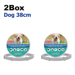 Flea Collar 8 Months Protection Pet Anti Flea Tick Neck Collar Natural Flea and Tick Prevention Collar for Dogs and Cats