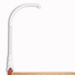 Rotating Baby Crib Rattle Toy Clip Bracket Infant Bed Stroller Bell Hanging Rack