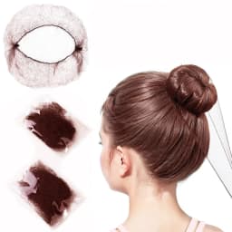 10/20/30 Pcs Durable Nylon Hair Net for Bun Hair Style Tool Black Brown Hair Net for Wigs Mesh Hair Styling Hairnets
