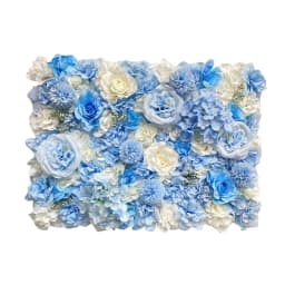 1pcs Artificial Flower Wall Wedding Background Decoration Lawn Pillar Road Lead Flower Arch Silk Rose Hydrangea White Flower
