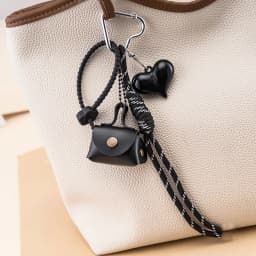 Maillard Braid Rope Pendant Exquisite Leather Mini Bag Pendant Charm Women Luxury Bag Key Chain Mobile Phone Decor