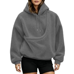 Unisex Fall And Winter Casual Fleece Solid Color Pet Pocket Hooded Sweatshirt Funny Pullover Sleeve Hoodie