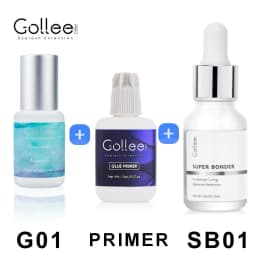 Gollee All Weather 0.5S Quick Drying Eyelash Extension Glue Professional Eyelash Adhesive Super Bonder Eye lash Booster
