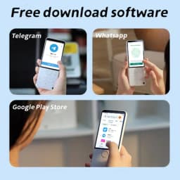 Qin F22 Pro  Support Google Version  MTK Helio G85 Wifi 3.54 Inch Octa Core Bluetooth 5.0 640*960 Touch Screen Phone