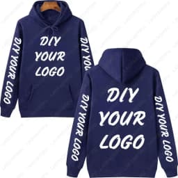 Customized Logo Personalized Hoodie Autumn Warming and Comfort Sweatshirt Unisex Casual Custom Printed Text DIY Hoodie Fashion