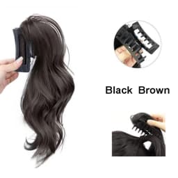 Synthetic Claw Ponytail Wavy Curly Ponytail Wig Clip in Ponytail Hair Extension For Women