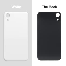 For iPhone XR Back Glass Replacement Battery Cover Rear Door Housing Case - Mobile Phone Part Accessory