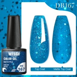 Mtssii Macaron Gel Nail Polish Spring Summer Candy Pink Blue Color For Manicure Semi Permanent Soak Off Nail Art Gel Varnishes