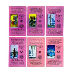 Hot-selling Tarot Cards 78 Pcs Tarot Deck Family Gathering Game Card Classic Design For Beginners & Pros, Ideal For Divination,