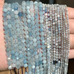 Natural Pink Opal Stone Beads Faceted 2mm 3mm 4mm Round Loose Beads Diy Bracelet Necklace Jewelry Making Accessories