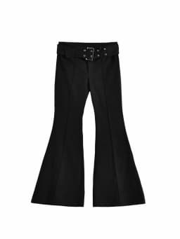 2026 Y2k Retro Emo 2000s Women's Black Flare Pants Streetwear Fashion Trousers Harajuku Wide Yoga Pants 90s Aesthetic Clothes