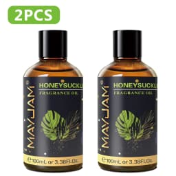 MAYJAM 100ml Fragrance Oil Coconut & Vanilla White Musk Sea Breeze Baby Powder Dragons Blood Sweet Tobacco Freesia for Aromatherapy Diffuser Humidifier Burner, Strawberry Watermelon Cherry Coconut Cranberry Fruit Essential Oil Making Candle Aromatic Spray
