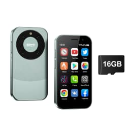SERVO 4G Mini Smartphone 3.0" Display Dual SIM 2GB+16GB Android OS GPS Small Mobile Phone 2000mAh Battery Dual Camera