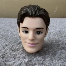 1/6 Boys Doll Heads Prince Ken Heads Solid Boy Head For 30cm Body Kids Boys Girls DIY Toys Birthday Gifts