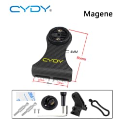 CYDY Carbon 3K Garmin Support For Bicycles Bryton Rider Whaoo Catey XOSS IGPSPORT MAGENE Light Holder MTB GPS Bike GOPRO Mount