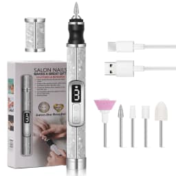 Professional Electric Nail Polishing Machine Nail Drill Multiple Gears Low Noise Nails Sander File Set For Manicure Salon Tools