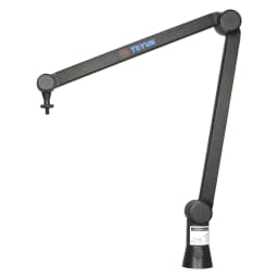 TEYUN Microphone Holder Metal Boom Arm Stand Load 1KG Table Pantograph Adjustable Angle Desktop Mic Support Bracket NBA-6