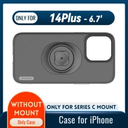 Waist Belt Clip Bicycle Phone Holder with Quick Mount Case for iPhone 17 16 15 14 13 12 11 Pro Max Mini for sincetop Series C