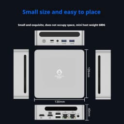 Genmachin AMD Ryzen7 7840HS Ryzen9 7940HS MINI PC Win11 DDR5 32GB 6400Mhz RAM M.2 2280 SSD WIFI6 BT5.2 Desktop pc game Computer