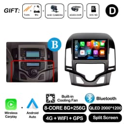 Android OS for Hyundai I30 2006 2007 2008 2009 2010 2011 Car Radio Multimedia Player DSP Stereo WiFi GPS Navigation Head Unit