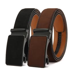 Mens Leather Belt Multiple Colors Automatic Available Belts Leisure Fashion Ratchet Belts for Men Pants Waistband