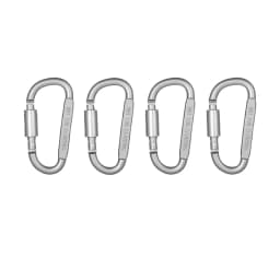 2-6PCS Carabiner Set For Key Camping Survival EDC Outdoor Keychain Clip Alloy Aluminum Tactical Caribiner Hook Karabiners