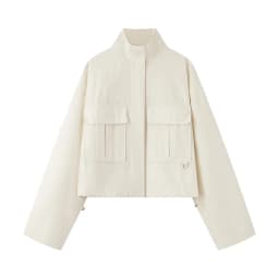 NLZGMSJ 2026 Spring Stand-up Collar Pocket Jacket New Trends Commute Casual Jacket Women Fashion Simple Jacket