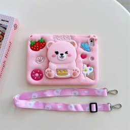 Cartoon Tablet Case For iPad A16 11th 10 10th 10.2 9th 8th 7th 9.7 6th 5th Generation iPad Air 1 2 3 4 5 Pro 11 Silicone Cover