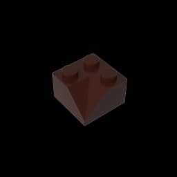 Gobricks GDS-721 Slope brick2x2 45 Roof tiles with concave slope compatible with lego 3046 children's DIY Educational